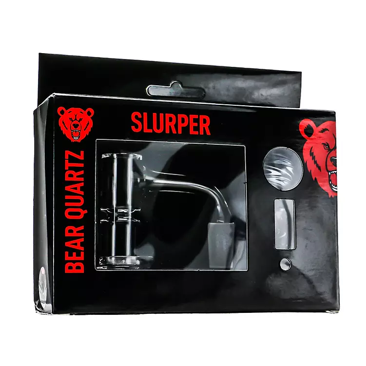 Bear Quartz Slurper Set in Box