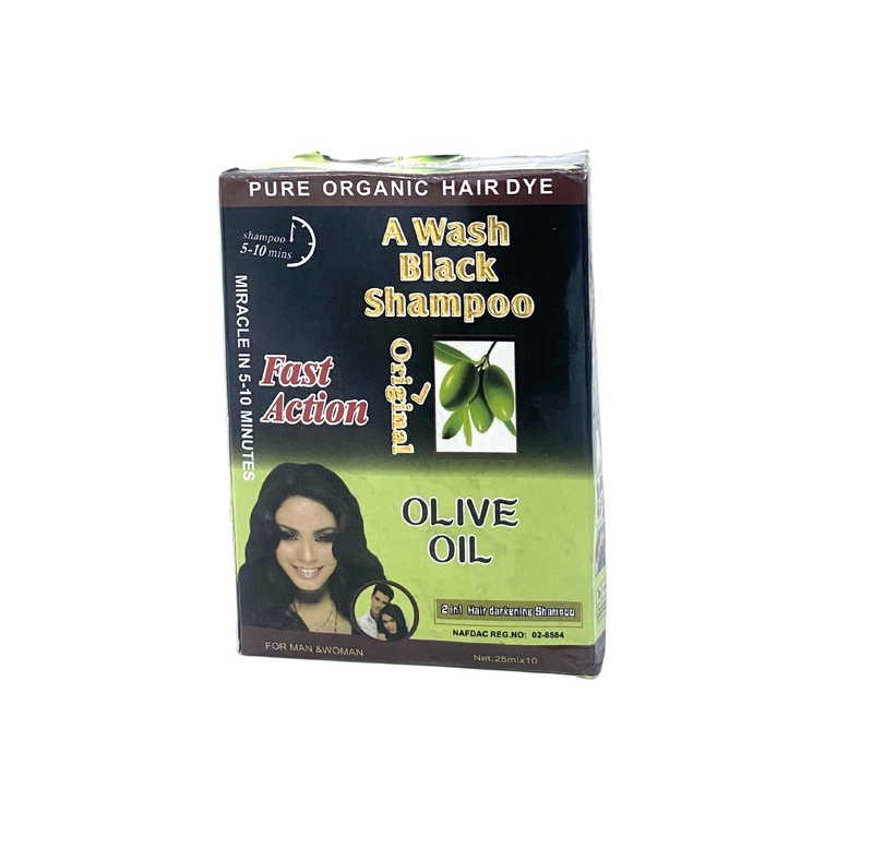 A Wash Black Shampoo & Mask