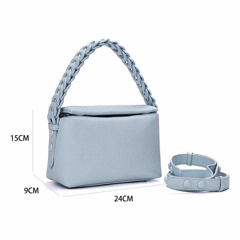 PORTABLE EVENING BAG LIGHT BLUE