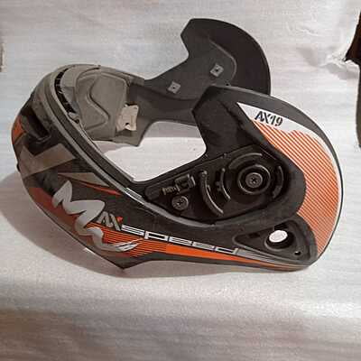 AARON CHINGUARD FOR HYBRID DECOR MAX SPEED MATT BLACK ORANGE