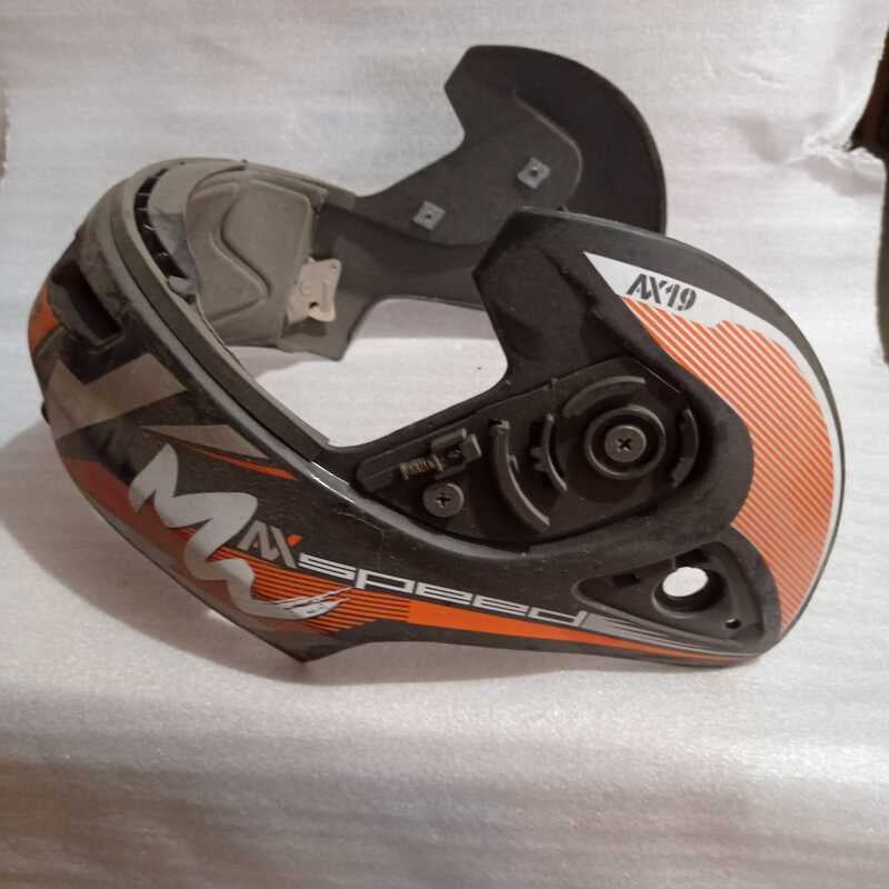 AARON CHINGUARD FOR HYBRID DECOR MAX SPEED MATT BLACK ORANGE
