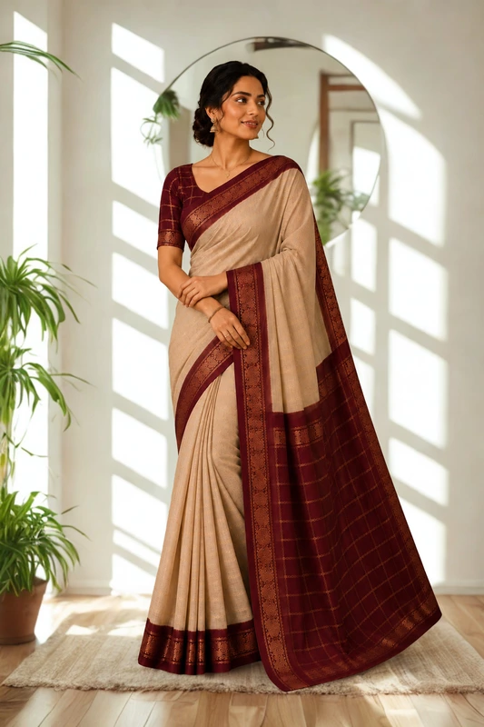 Veldhari white with maroon