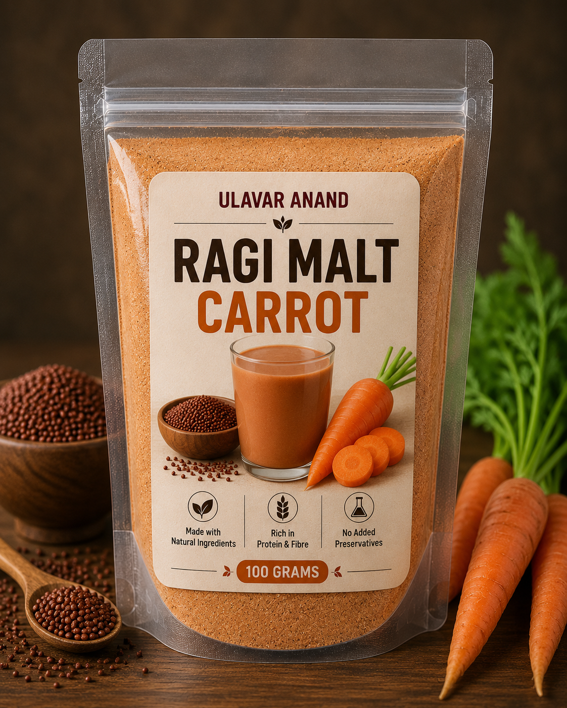 RAAGI MALT CARROT 100 G