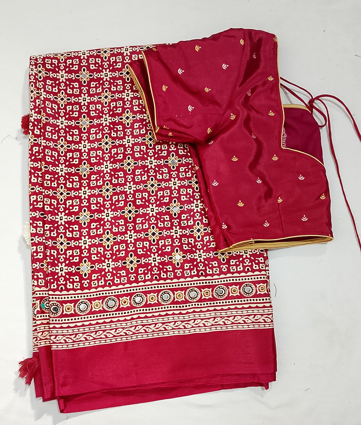 N191: Ready To Ship Beautiful Sequence Work Saree With Stitched Blouse N191: Ready To Ship Beautiful Sequence Work Saree With Stitched Blouse