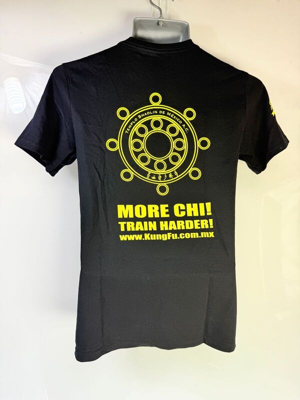 Playera Templo Shaolin Negra
