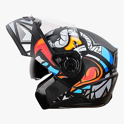 STEELBIRD SBA-7 BIRDIE MATT BLACK/GREY C/V (M)