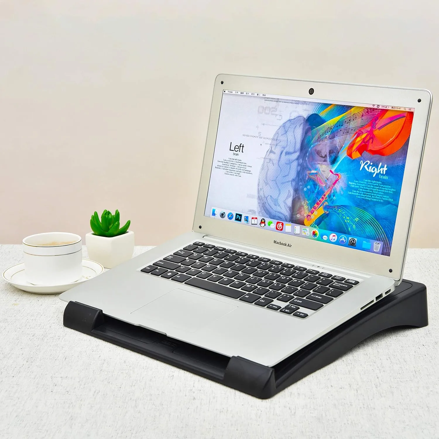 DAC Ventilated Height & Angle Adjustable Laptop Stand Riser, MP195