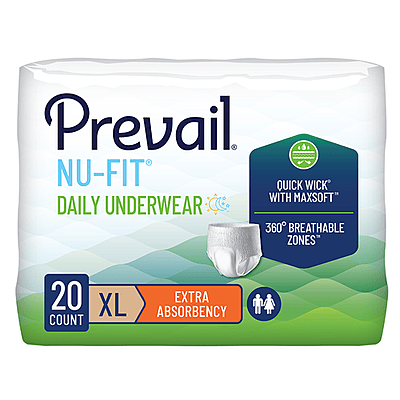 Prevail® Nu-Fit® Underwear 