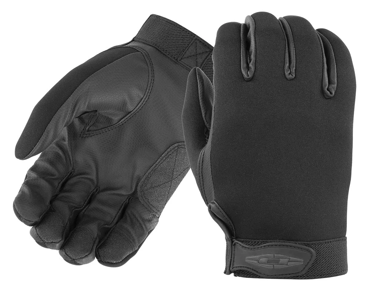 DAMASCUS GEAR DNS860L Stealth-X Cold Weather Neoprene Duty Gloves with Thinsulate and HiPora Waterproof Liners