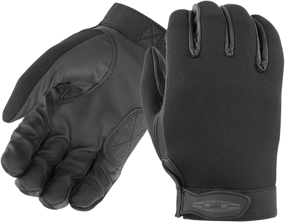 DAMASCUS GEAR DNS860L Stealth-X Cold Weather Neoprene Duty Gloves with Thinsulate and HiPora Waterproof Liners