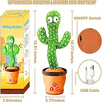 Rechargeable Talking & Dancing Cactus