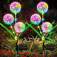 Dandelions Solar Flower Light - Multi-coloured Dandelions Solar Flower Light - Multi-coloured