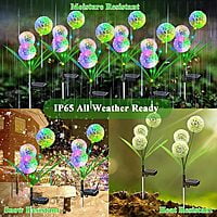 Dandelions Solar Flower Light - Multi-coloured Dandelions Solar Flower Light - Multi-coloured