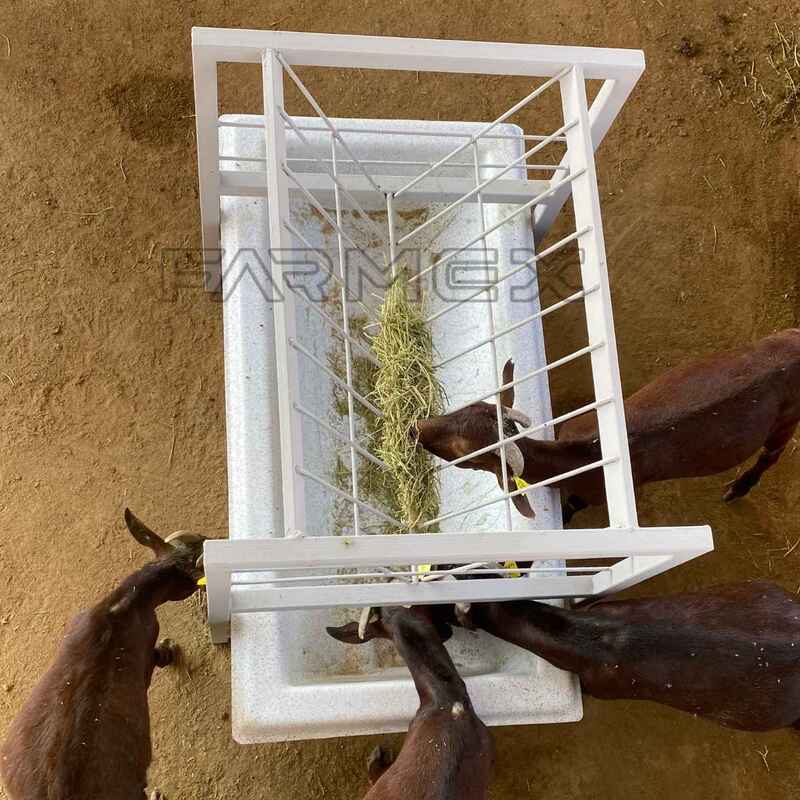 Farmex Trough 110 Liter - Danish V-Painted Metal Steel