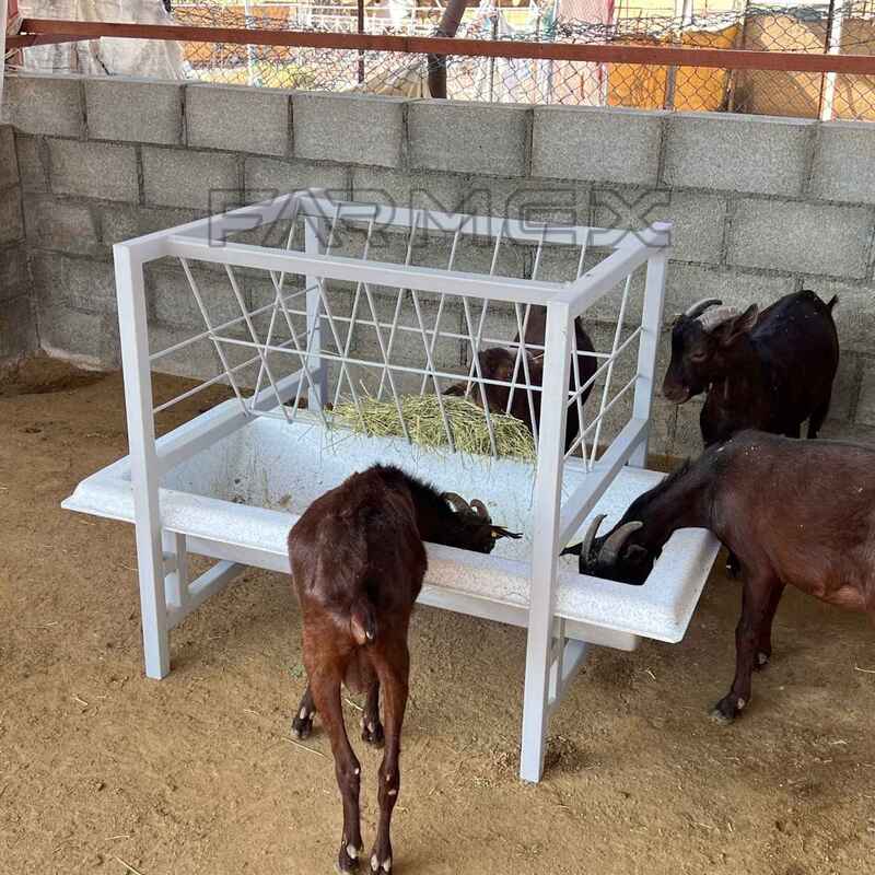 Farmex Trough 110 Liter - Danish V-Painted Metal Steel