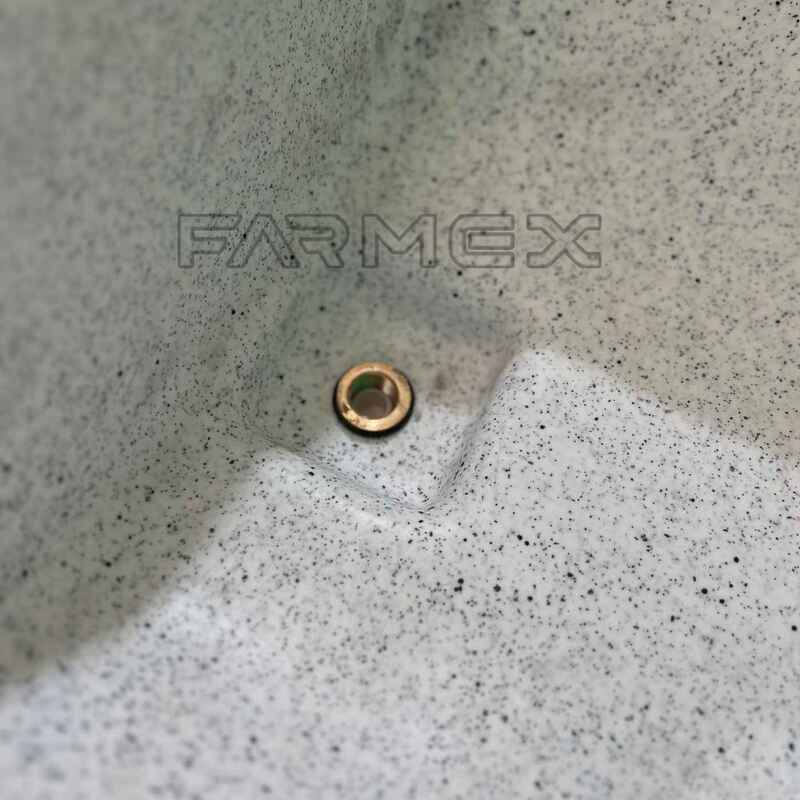 Farmex Trough 110 Liter - Danish V-Anti Rust Hot-Dip Galvanised