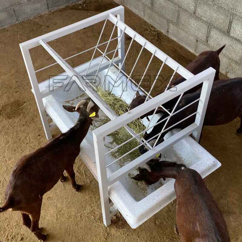 Farmex Trough 110 Liter - Danish V-Painted Metal Steel