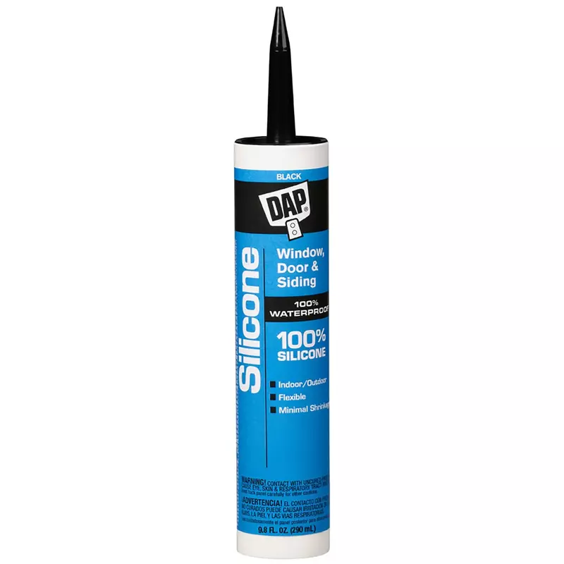 Dap 08642 9.8 fl oz Dow Corning® Black Silicone Sealant