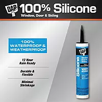 Dap 08642 9.8 fl oz Dow Corning® Black Silicone Sealant