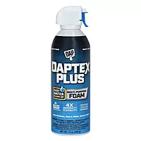 DAP DAPtex Plus Multi-Purpose Latex Foam Sealant, White, 12 Oz (7079818836)