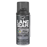 DAP Landscape Exterior Filler-Adhesive Foam, Black, 12 oz