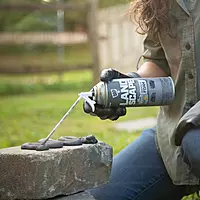 DAP Landscape Exterior Filler-Adhesive Foam, Black, 12 oz