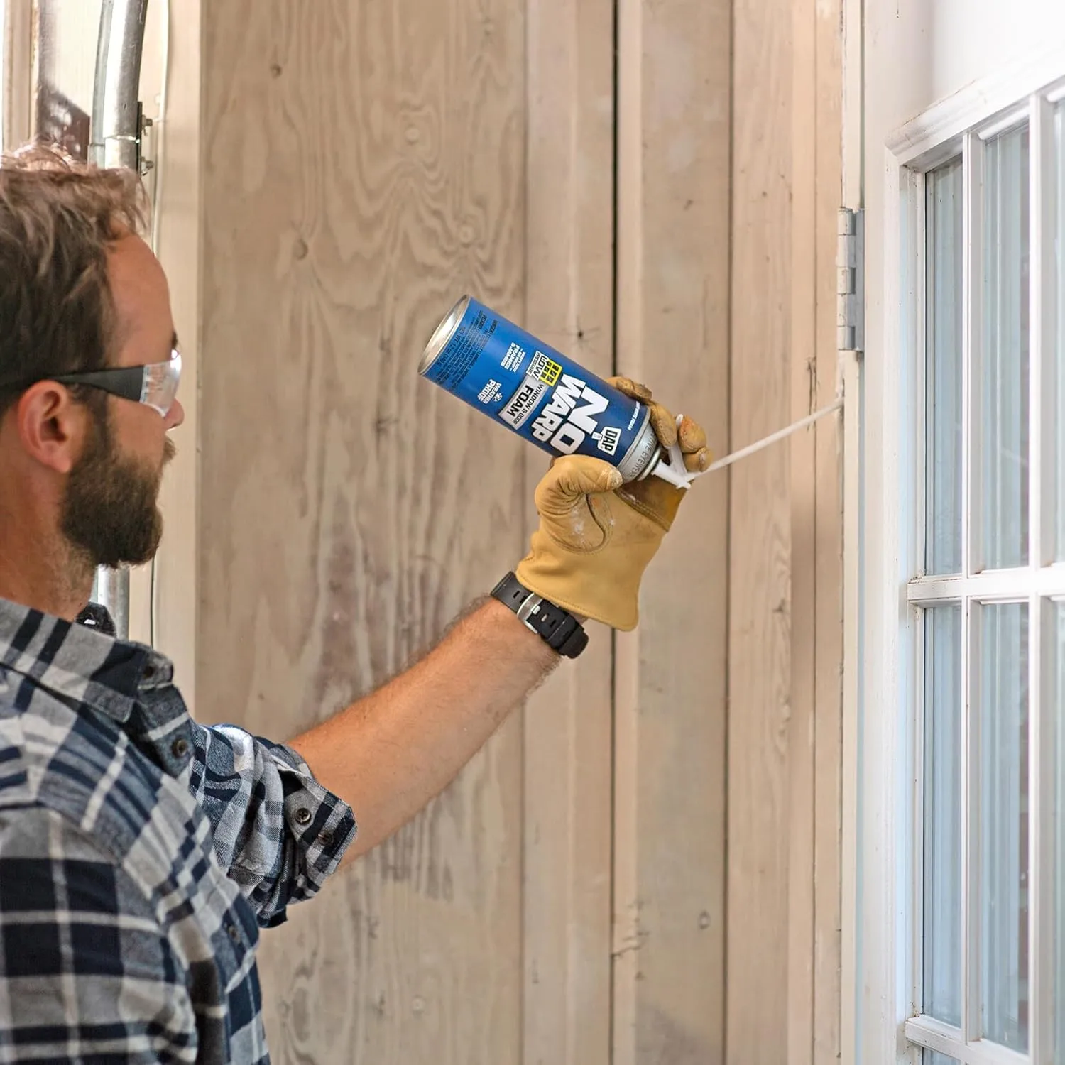 DAP No Warp Window and Door Foam Sealant, Bright White, 12 Oz (7565004000)
