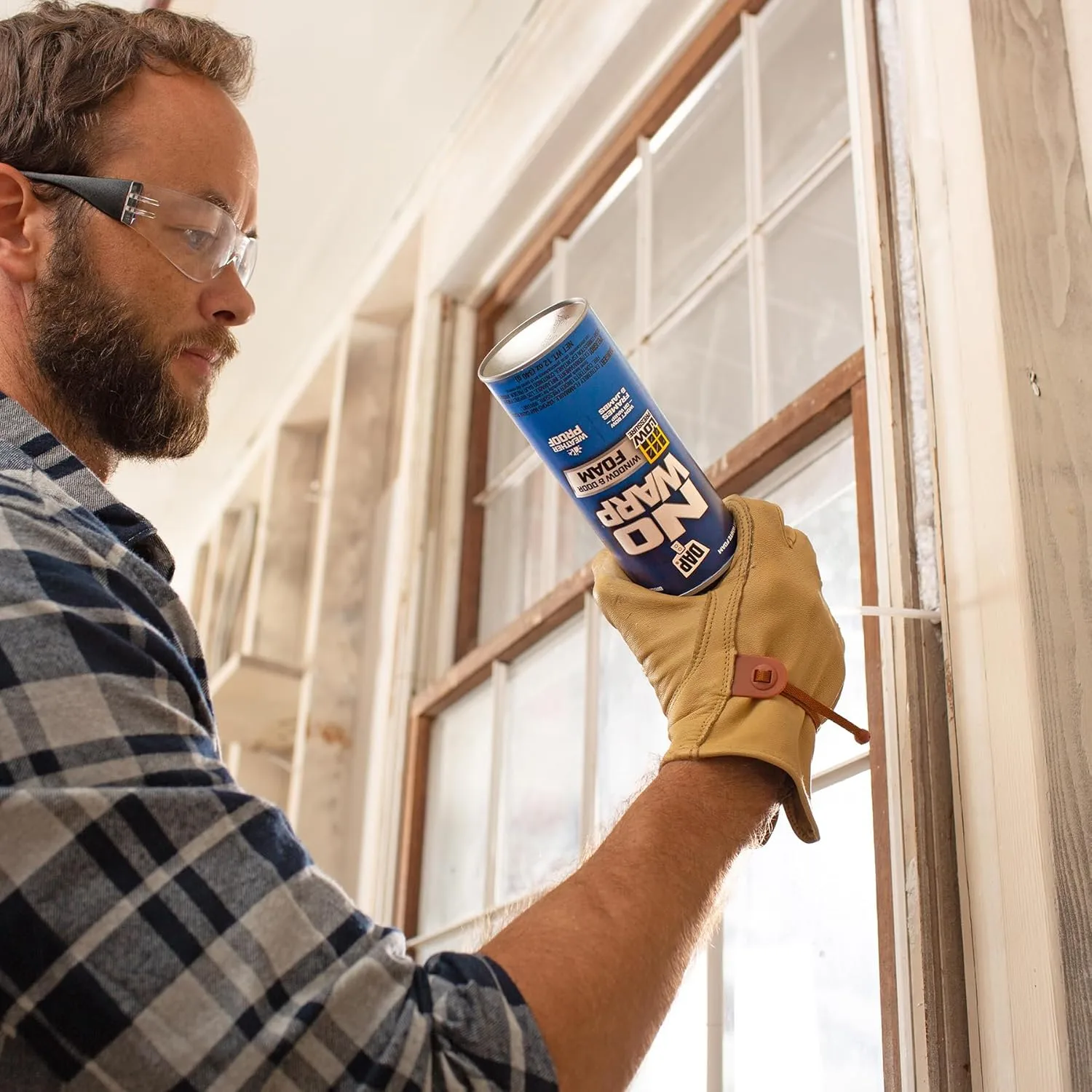 DAP No Warp Window and Door Foam Sealant, Bright White, 12 Oz (7565004000)