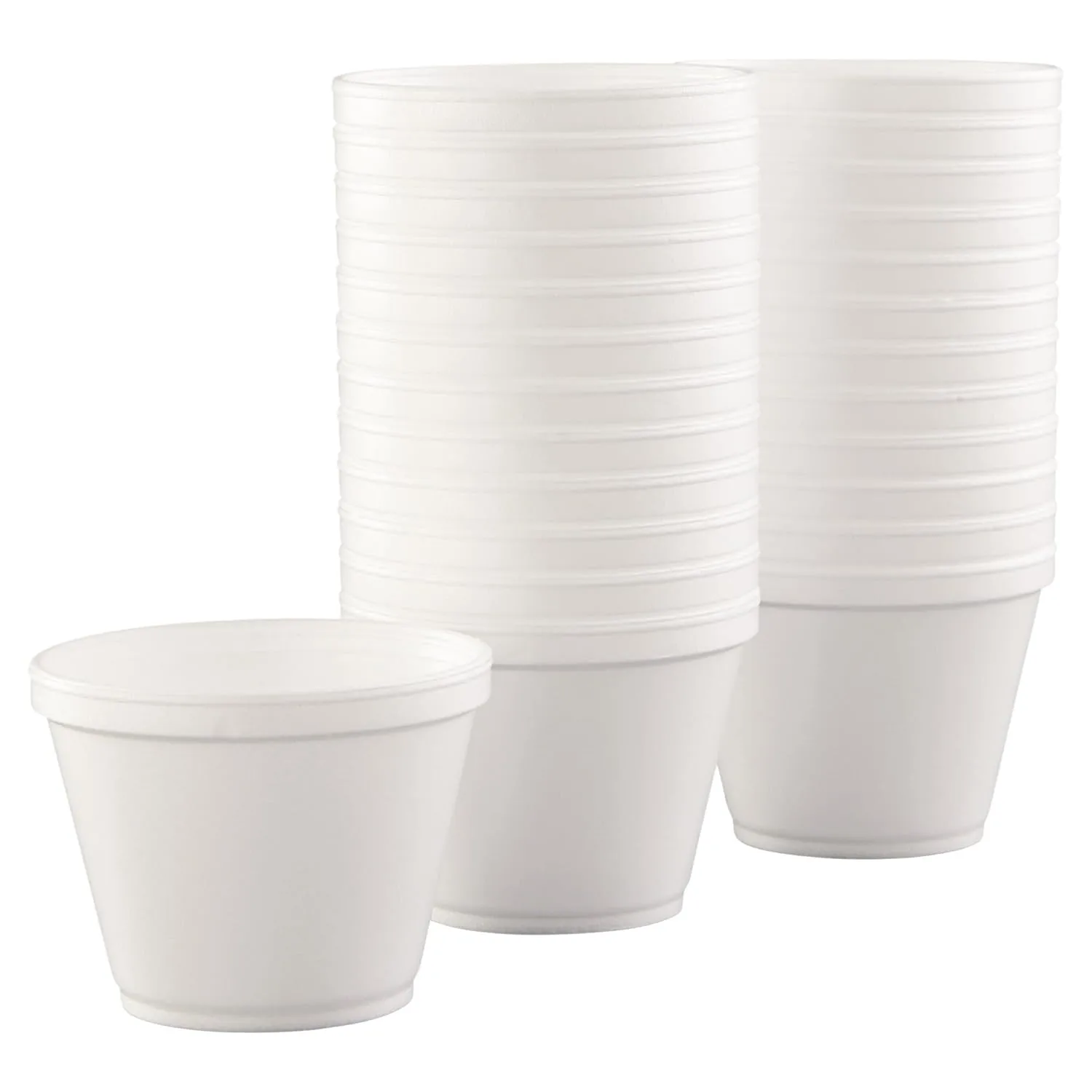 SOLO Dart 12SJ20 12 oz Squat Foam Container - Case of 500 (20 Bags x 25)