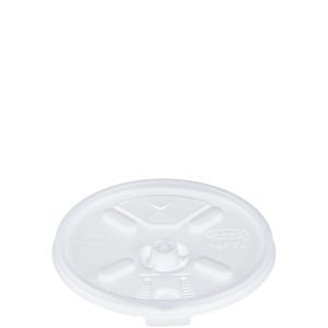 Dart Lift n' Lock w/ Straw Slot Lid Translucent 10 / 100 CS