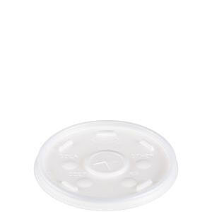 Dart Straw Slot Lid Translucent 10 / 100 cs