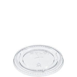 Dart Straw Slotted Lid PET Clear 12oz-24oz 10 / 100 cs