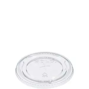 Dart Straw Slotted Lid PET Clear 12oz-24oz 10 / 100 cs