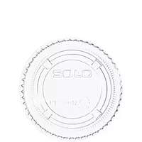 Dart Portion Container Lid Medium Size Clear 20 / 125 cs