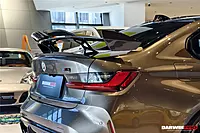 BKSSII Style Carbon Fiber Trunk Wing with Wing Legs β BMW M3 G80