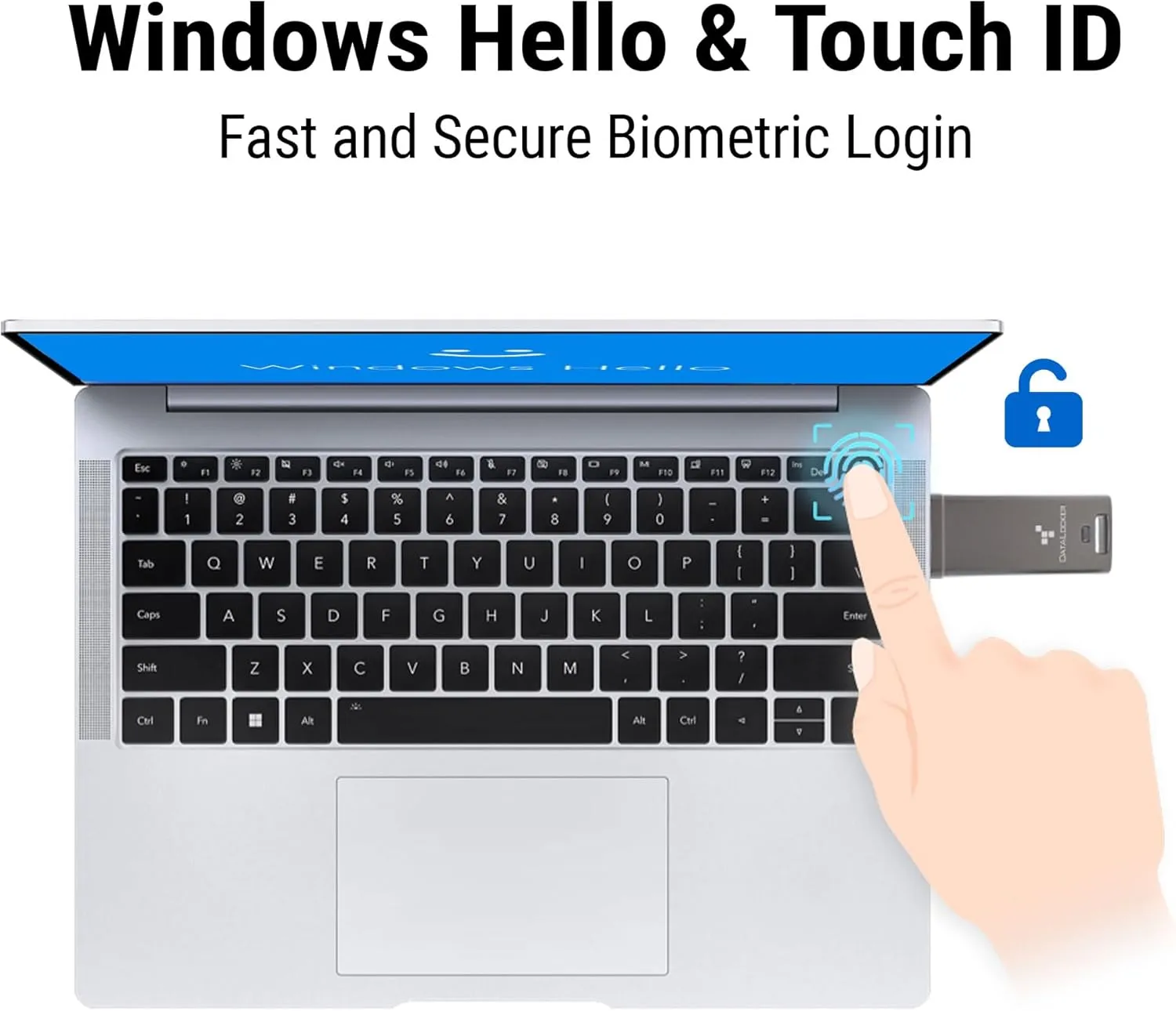 DataLocker DL GO Encrypted USB Flash Drive