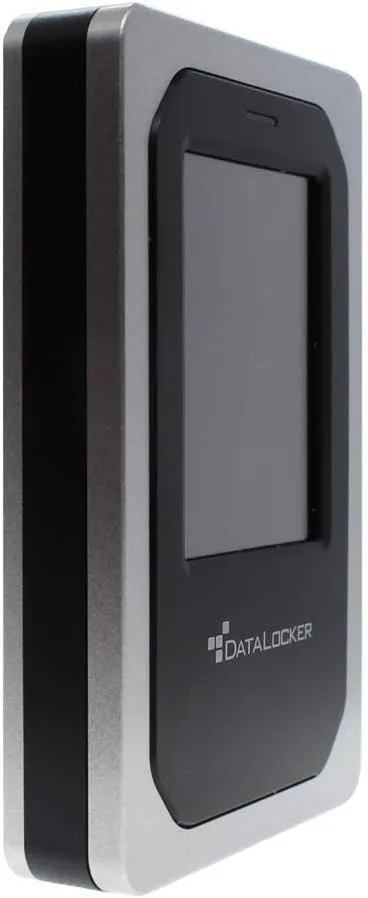 DataLocker DL4 FE 2 TB Password Protected Hardware Encrypted HDD, AES 256, IP64, TAA Compliant, USB-C/USB-A