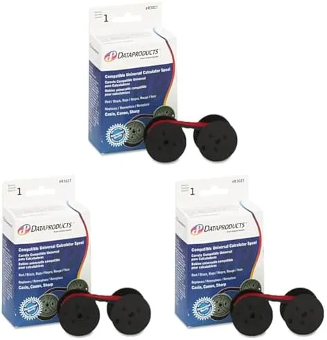 Dataproducts R3027 Compatible Ribbon - Black/Red Nylon Spool