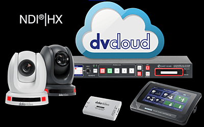 Datavideo BDL-1608 Bundle with iCast, TPC, 2xPTC & CAP-2