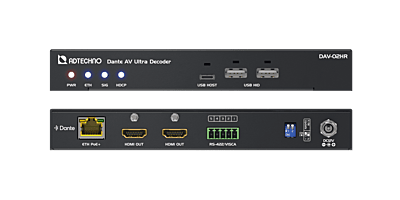 Dante AV Ultra Decoder DAV-02HR Dante AV Ultra Decoder DAV-02HR