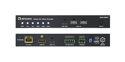 Dante AV Ultra Encoder DAV-02HT Dante AV Ultra Encoder DAV-02HT