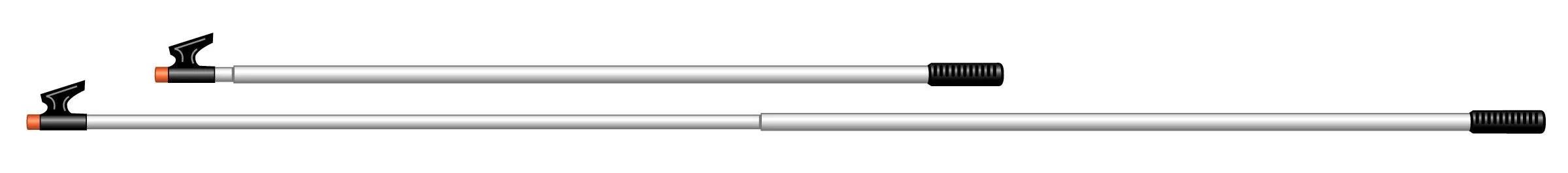 Davis 3-Section Adjustable Boat Hook - Adjusts 38" to 8'