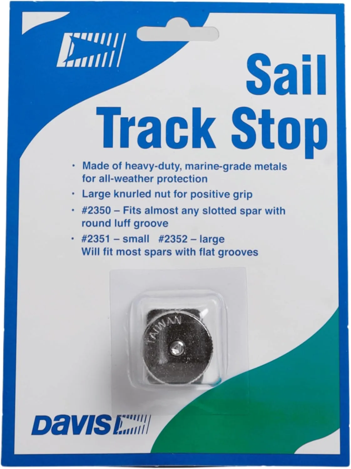 Davis Flat Large Sail Track Stop