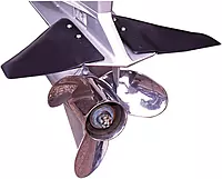 Davis Instruments Doel-Fin Outboard/Outdrive Stabilizer - Black (SS-SMS-5001211)
