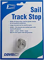 Davis Instruments STOPS SAIL TRACK FLAT Black Aiming Sight