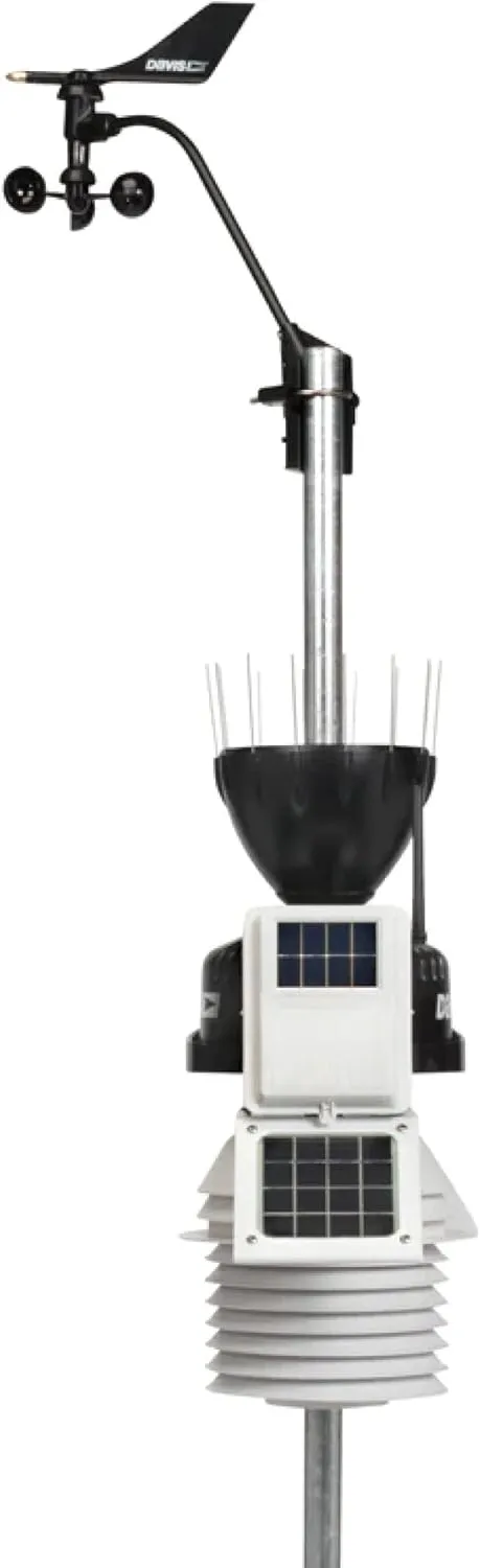Davis Vantage Pro2 Wireless Weather Station w/WeatherLink Console & 24hr Fan Aspirated Radiation Shield