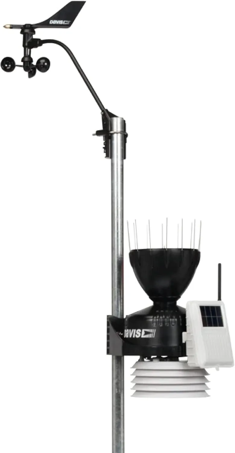Davis Vantage Pro2 Wireless Weather Station w/WeatherLink Console & Standard Radiation Shield