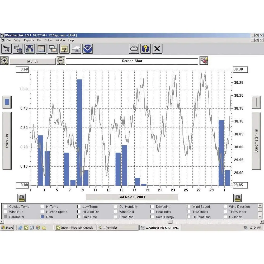 Davis Instruments 6510SER Software w/Data Logging for Vantage Pro 2, Serial