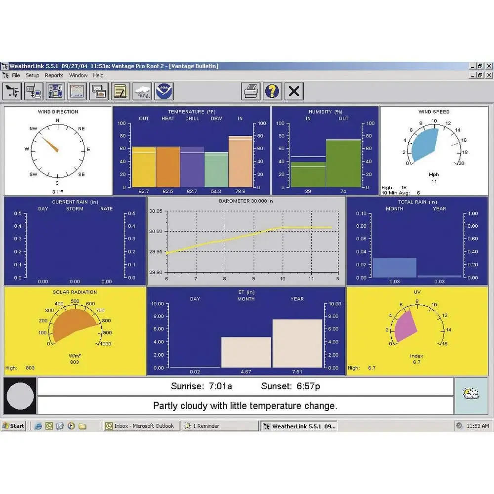 Davis Instruments 6510SER Software w/Data Logging for Vantage Pro 2, Serial