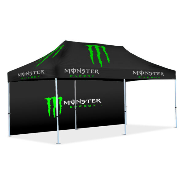 Gazebo 6m Unit, Full Wall, Dye Sub